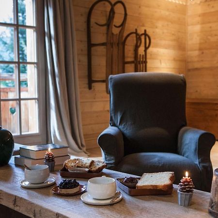Le Cerf Amoureux Chalet Prive & Spa Sallanches Exteriör bild