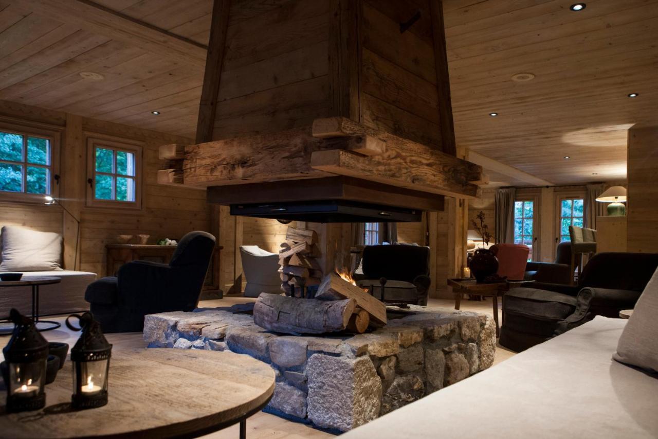 Le Cerf Amoureux Chalet Prive & Spa Sallanches Exteriör bild