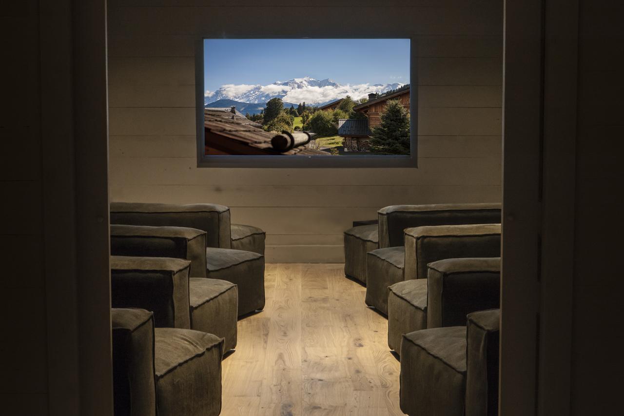Le Cerf Amoureux Chalet Prive & Spa Sallanches Exteriör bild