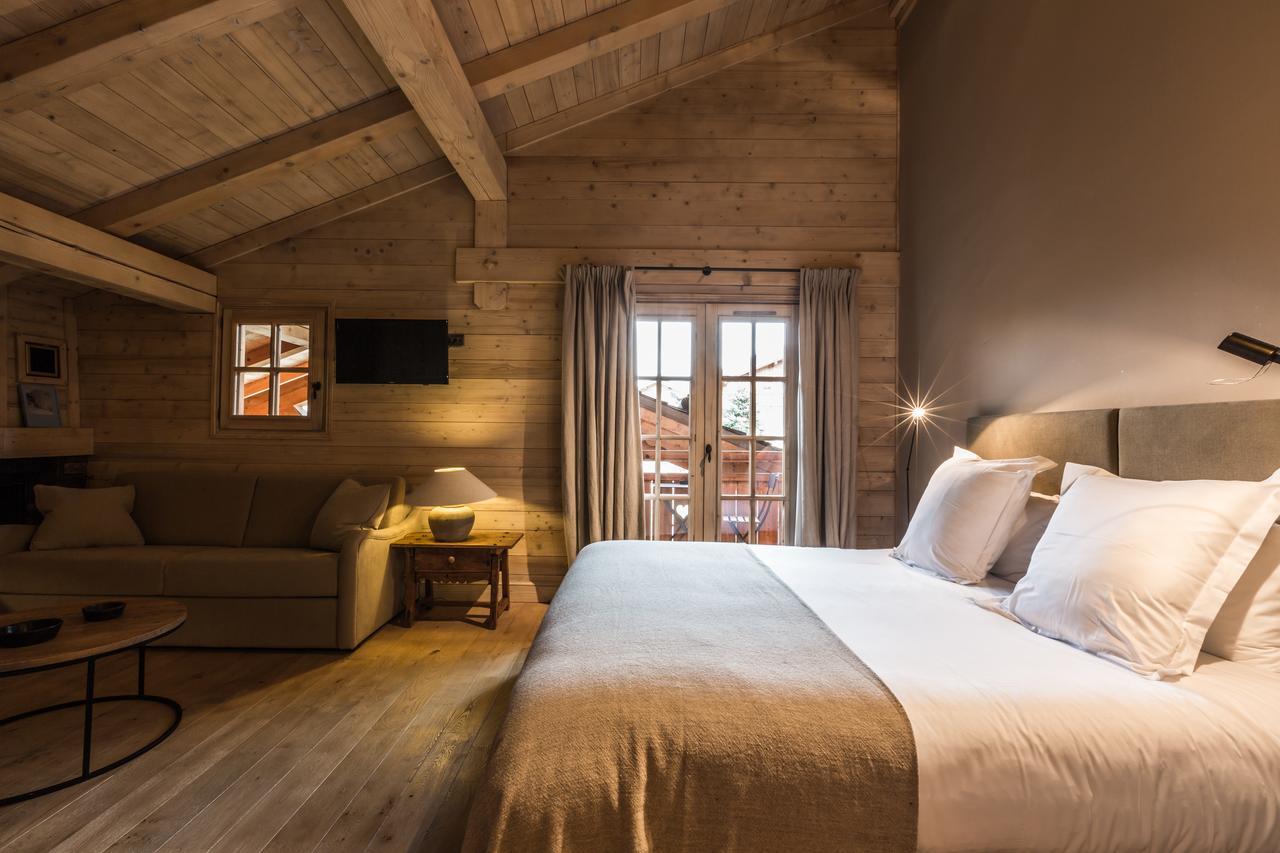 Le Cerf Amoureux Chalet Prive & Spa Sallanches Exteriör bild