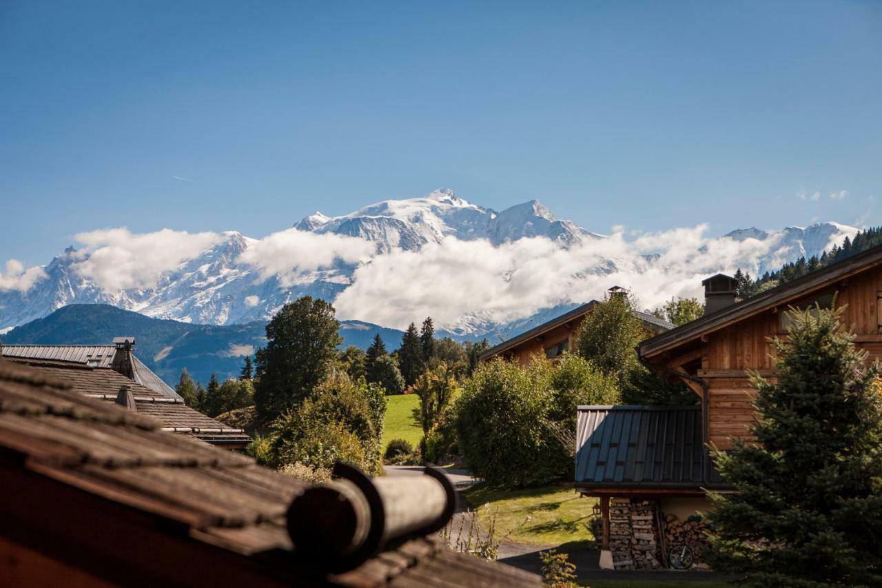 Le Cerf Amoureux Chalet Prive & Spa Sallanches Exteriör bild