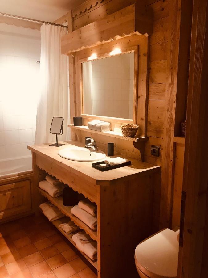 Le Cerf Amoureux Chalet Prive & Spa Sallanches Exteriör bild